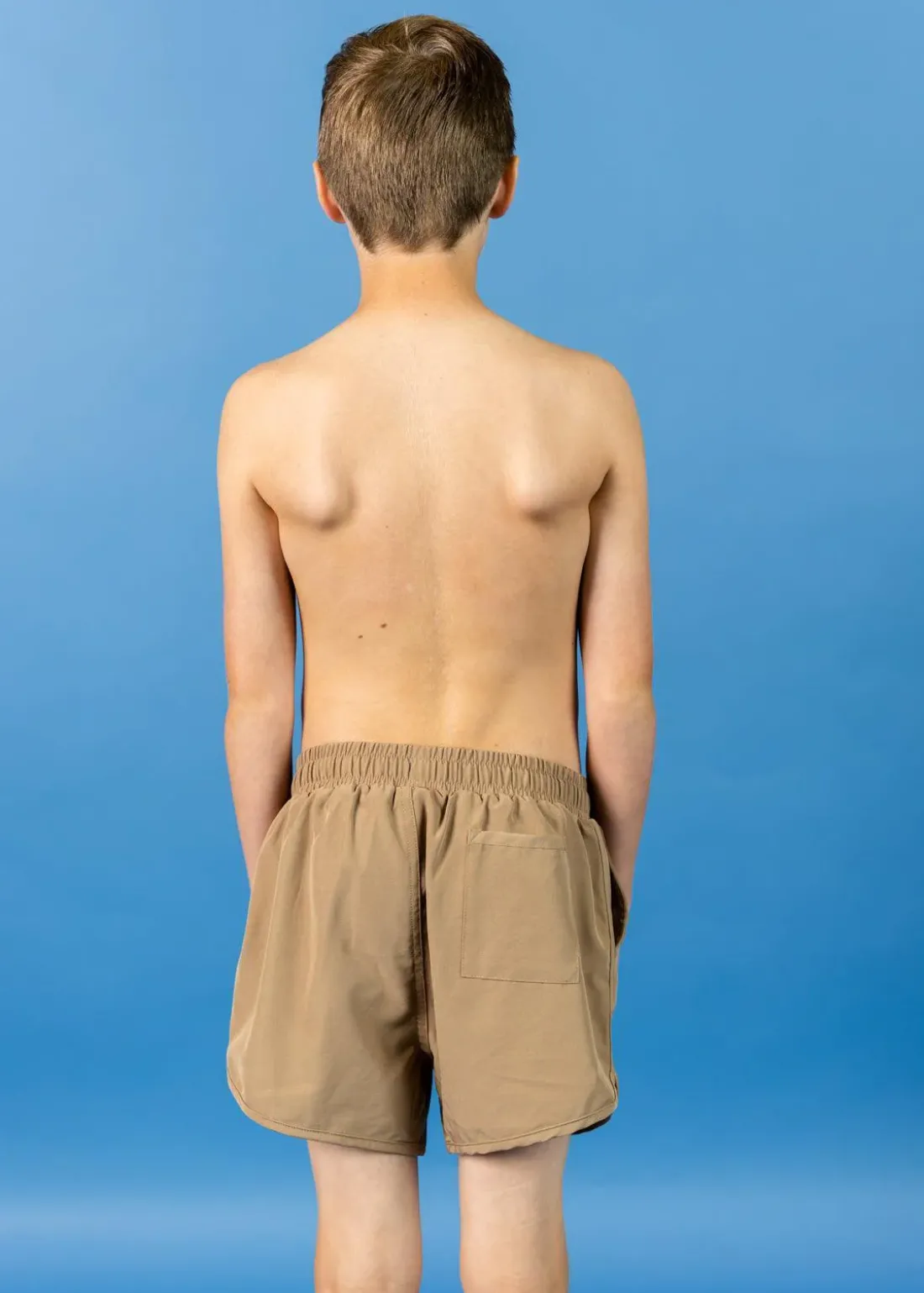 Kortni Jeane Sand Brown | Youth Retro Shorties SandBrown Hot