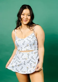 Kortni Jeane | VD Crop Top Sea-Haw Clearance