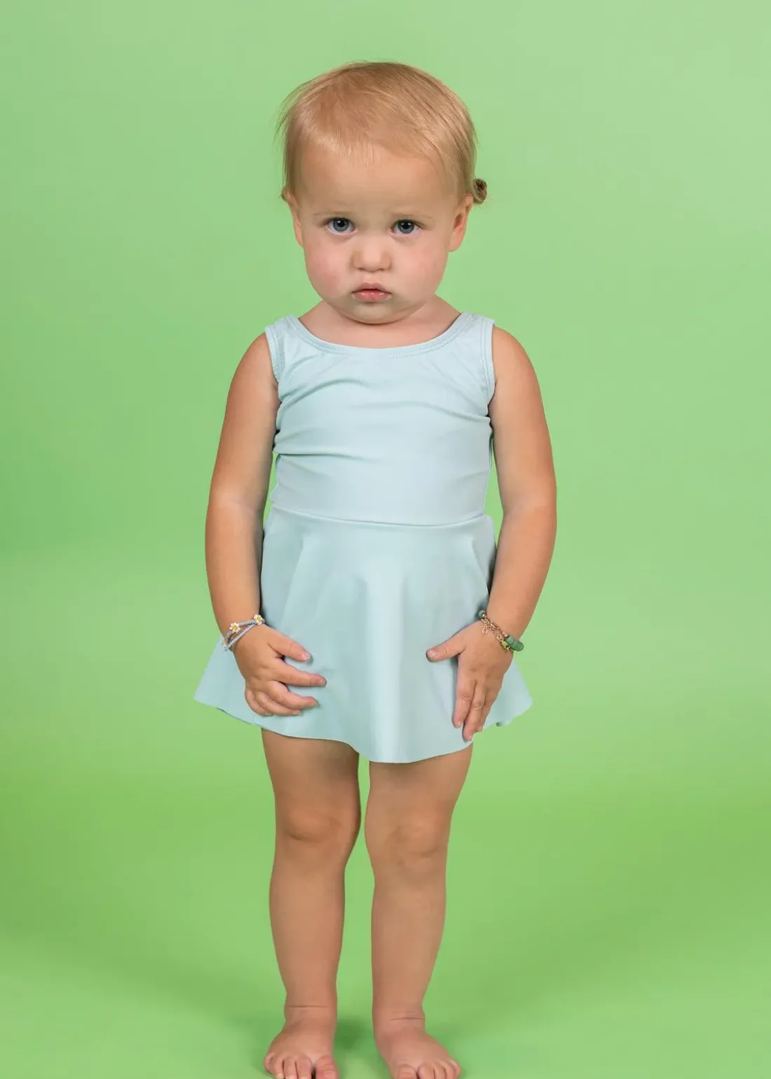 Kortni Jeane | Baby Skirted One-Piece Spearmint Discount