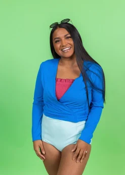 Kortni Jeane | Extended High-Waisted Bottoms Spearmint Outlet