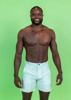 Kortni Jeane | Mens Boardies Spearmint Clearance