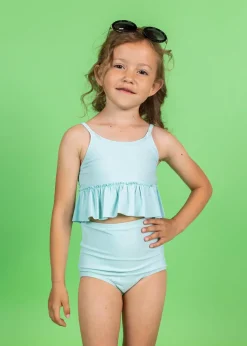 Kortni Jeane | Mini Peplum Top Spearmint Sale