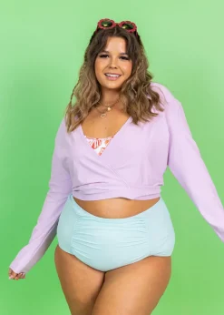 Kortni Jeane | Ruched Bottoms 2.0 Spearmint Clearance