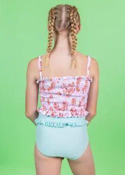 Kortni Jeane | Youth Mid-Ruffle Bottoms Spearmint Clearance