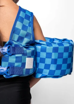 Kortni Jeane Splasher | Blue Checkered BlueCheckered Sale