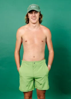 Kortni Jeane Sweet Pea Green | Mens Boardies SweetPeaGreen New