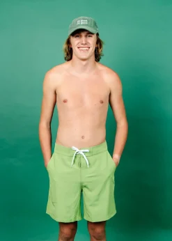 Kortni Jeane Sweet Pea Green | Mens Swim Trunks SweetPeaGreen Outlet