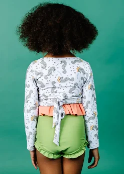 Kortni Jeane Sweet Pea Green | Mini All Ruffled Up Bottoms SweetPeaGreen Fashion