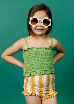 Kortni Jeane Sweet Pea Green | Mini Bandeau Top SweetPeaGreen Best