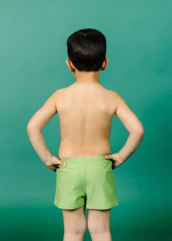 Kortni Jeane Sweet Pea Green | Mini Euro Shorts SweetPeaGreen Hot