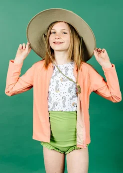 Kortni Jeane Sweet Pea Green | Youth All Ruffled Up Bottoms SweetPeaGreen Sale