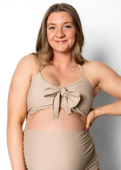 Kortni Jeane | Maternity Bottoms Taupe Hot