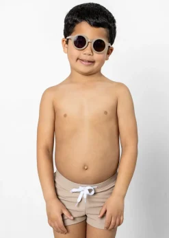 Kortni Jeane | Mini Euro Shorts Taupe Hot