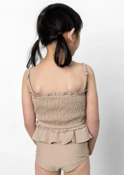 Kortni Jeane | Mini Peplum Bottoms Taupe Best