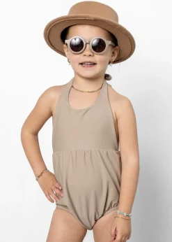 Kortni Jeane | Mini Romper One-Piece Taupe New