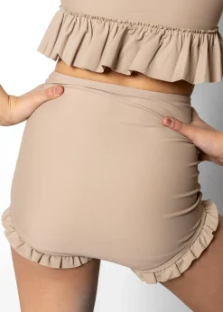 Kortni Jeane | Youth All Ruffled Up Bottoms Taupe Outlet