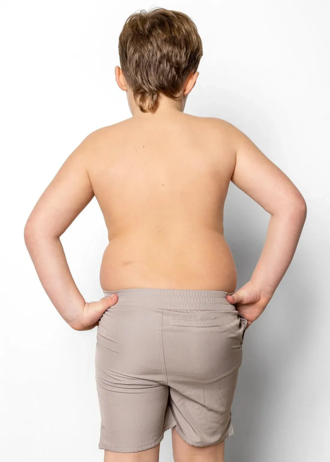 Kortni Jeane | Youth Boardies Taupe New