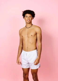 Kortni Jeane Taupe Dashes | Mens Retro Shorties TaupeDashes New