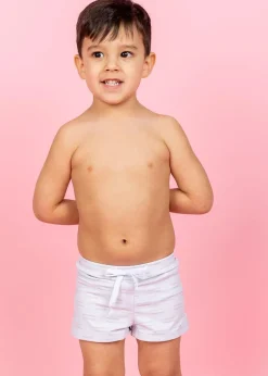 Kortni Jeane Taupe Dashes | Mini Euro Shorts TaupeDashes Hot