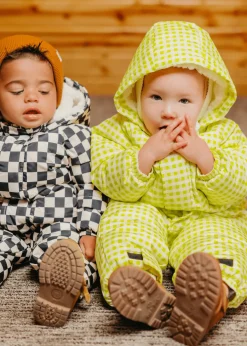 Kortni Jeane The Marshmallow Snow Suit | Citron Gingham citron_gingham New