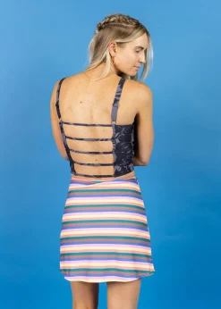 Kortni Jeane Tropical Night | Latter-Back Top TropicalNight Outlet
