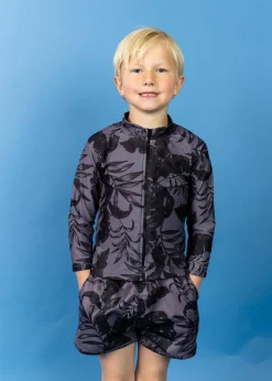 Kortni Jeane Tropical Night | Mini Rashguard Top (Unisex) TropicalNight Online