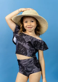 Kortni Jeane Tropical Night | Mini Ruffled Around Top TropicalNight New