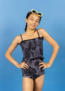 Kortni Jeane Tropical Night | Youth High-Waisted Bottoms TropicalNight Online