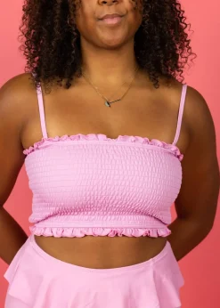 Kortni Jeane Ultimate Pink | Bandeau Top UltimatePink Hot
