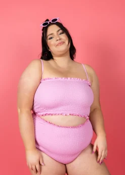Kortni Jeane Ultimate Pink | Bandeau Top UltimatePink Hot