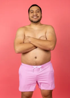 Kortni Jeane Ultimate Pink | Mens Retro Shorties UltimatePink Online