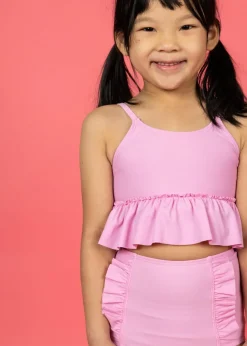 Kortni Jeane Ultimate Pink | Mini Peplum Top UltimatePink Online