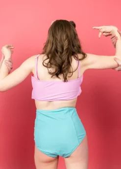 Kortni Jeane Ultimate Pink | Oversized Ruffle Top UltimatePink Sale