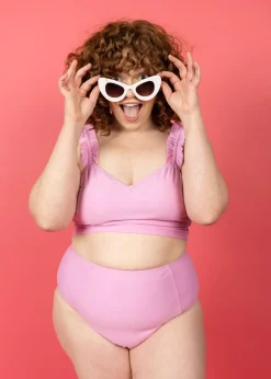 Kortni Jeane Ultimate Pink | Ripple Top UltimatePink Discount