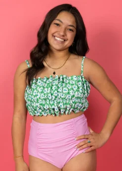Kortni Jeane Ultimate Pink | Ruched Bottoms 2.0 UltimatePink Clearance