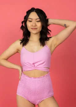 Kortni Jeane Ultimate Pink | Smocked Bottoms UltimatePink Outlet