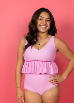 Kortni Jeane Ultimate Pink | V-Neck Top UltimatePink Online