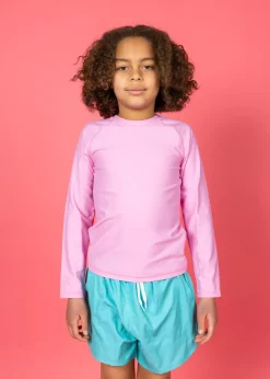 Kortni Jeane Ultimate Pink | Youth Rashguard Top (Unisex) UltimatePink Discount