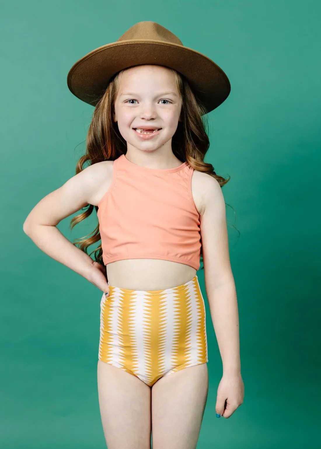 Kortni Jeane Vintage Triangles | Mini High-Waisted Bottoms VintageTriangles Clearance