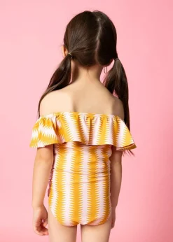 Kortni Jeane Vintage Triangles | Mini Ruffled Around Top VintageTriangles Hot