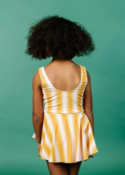 Kortni Jeane Vintage Triangles | Mini Skirted One-Piece VintageTriangles Outlet