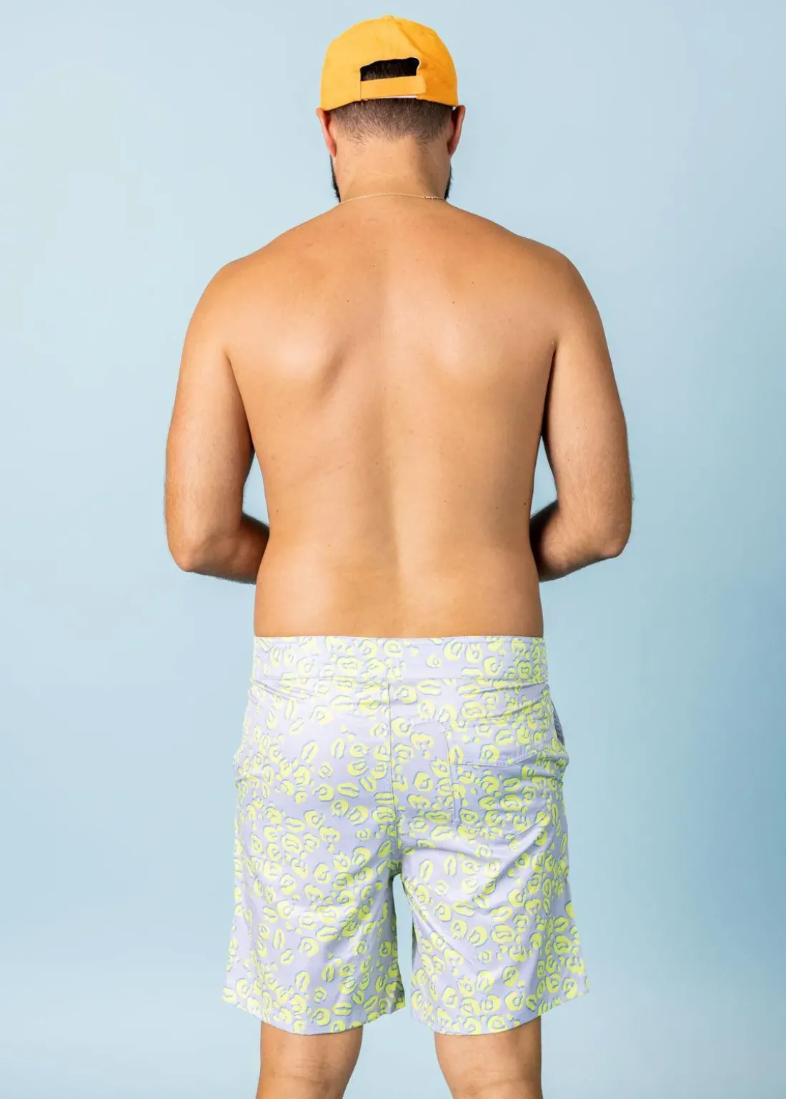 Kortni Jeane Vivid Cheetah | Mens Swim Trunks VividCheetah Sale
