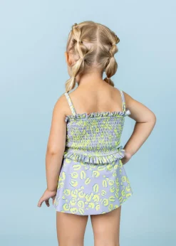 Kortni Jeane Vivid Cheetah | Mini Bandeau Top VividCheetah Clearance