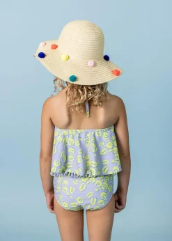 Kortni Jeane Vivid Cheetah | Mini Mid-Ruffle Bottoms VividCheetah Sale