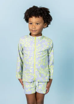 Kortni Jeane Vivid Cheetah | Mini Rashguard Top (Unisex) VividCheetah New