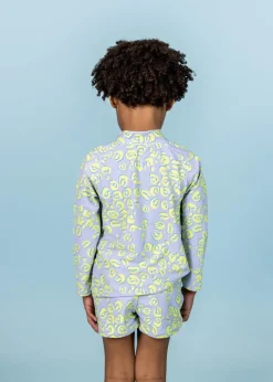 Kortni Jeane Vivid Cheetah | Mini Rashguard Top (Unisex) VividCheetah New