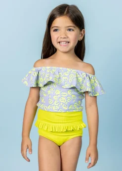 Kortni Jeane Vivid Cheetah | Mini Ruffled Around Top VividCheetah Outlet