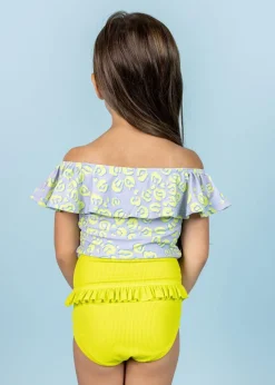 Kortni Jeane Vivid Cheetah | Mini Ruffled Around Top VividCheetah Outlet