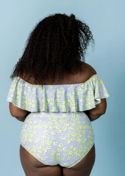 Kortni Jeane Vivid Cheetah | Ruffled Around Top VividCheetah Online