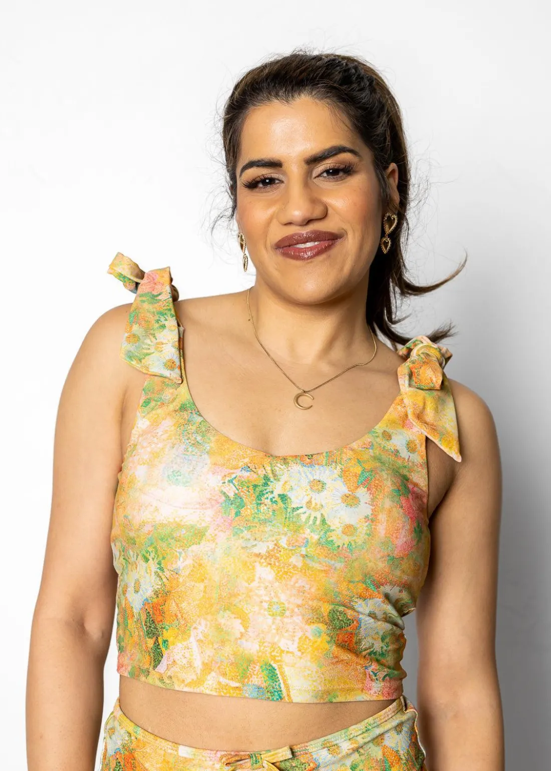 Kortni Jeane Wonderland Floral | Knot Top WonderlandFloral Hot